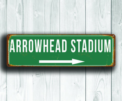 Arrowhead Stadium Sign Vintage style - Image 2