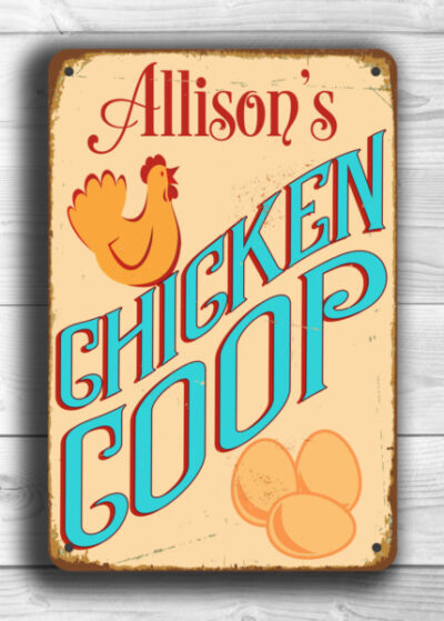 personalized-chicken-coop-sign-custom-chicken-coop-sign-vintage-style-aluminum-composite-metal-chicken-coop-sign-chicken-coop-signs-coop-jpg