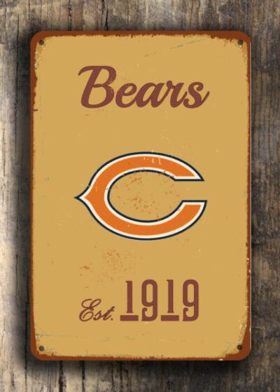 chicago-bears-sign-vintage-style-chicago-bears-sign-est-1919-composite-aluminum-vintage-chicago-bears-sign-bears-sign-football-fan-sign-3