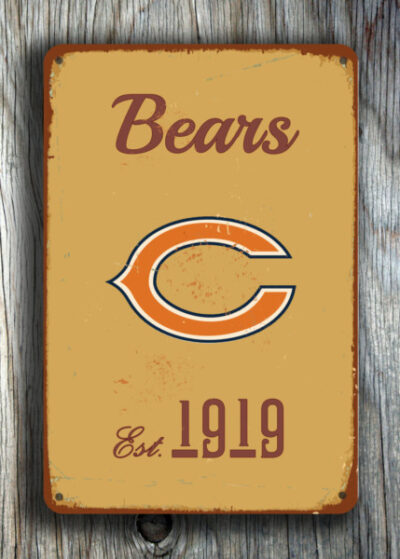 chicago-bears-sign-vintage-style-chicago-bears-sign-est-1919-composite-aluminum-vintage-chicago-bears-sign-bears-sign-football-fan-sign-4