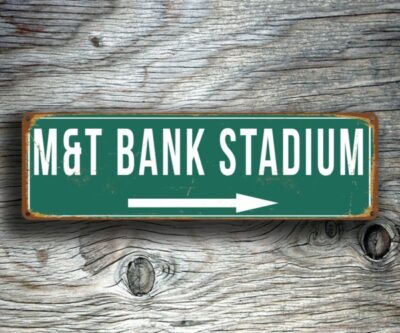 MandT Bank Stadium Sign