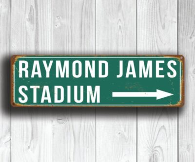 Raymond James Stadium Sign