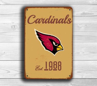 Arizona Cardinals Logo Sign