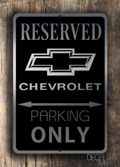 Chevrolet Garage Sign