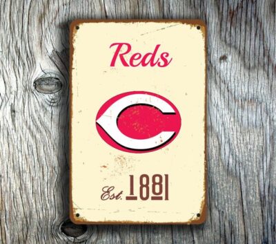 CINCINATTI REDS SIGN