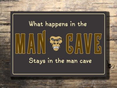 Cool Man Cave Sign