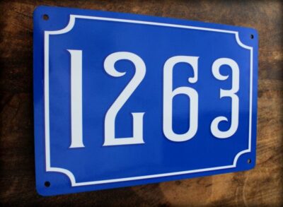 PERSONALIZED ADDRESS SIGN