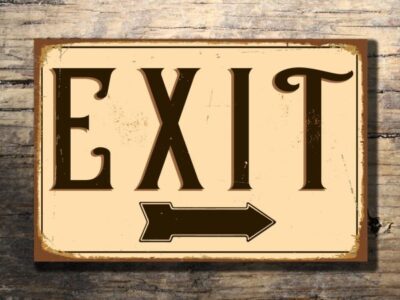 EXIT SIGN