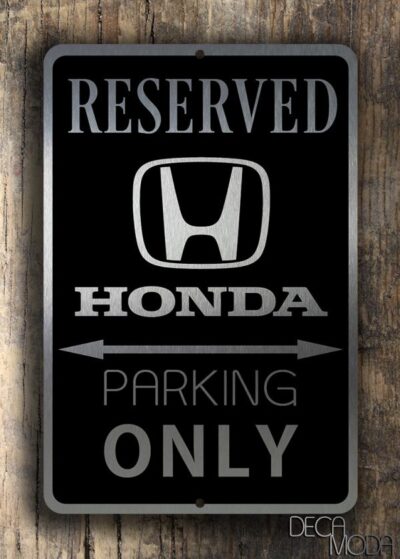 honda-parking-sign