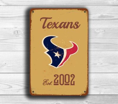 HOUSTON TEXANS Sign