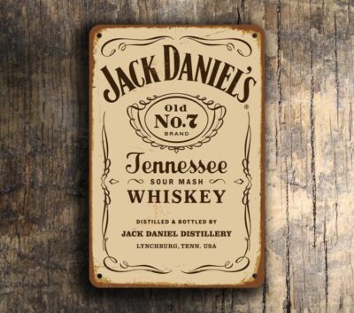 JACK DANIELS SIGN Vintage style