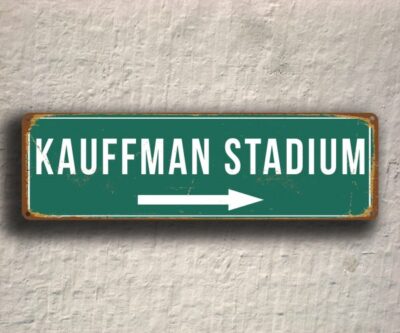 KAUFFMAN STADIUM SIGN