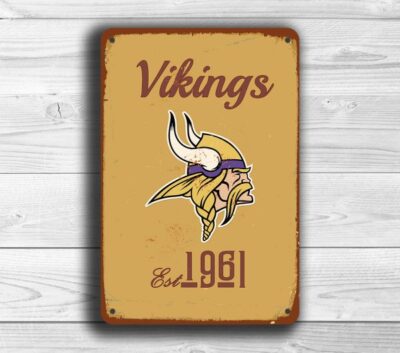 MINNESOTA VIKINGS Sign