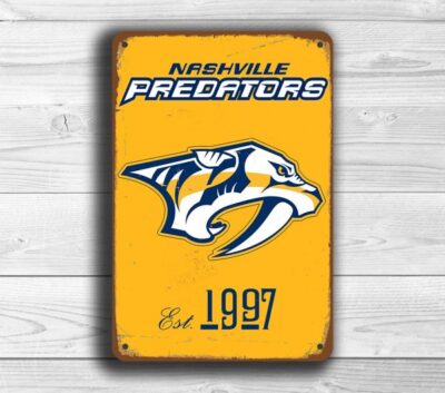 NASHVILLE PREDATORS Sign