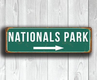 NATIONALS PARK SIGN