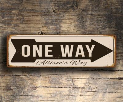 personalized-one-way-sign