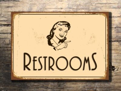 RESTROOM SIGN