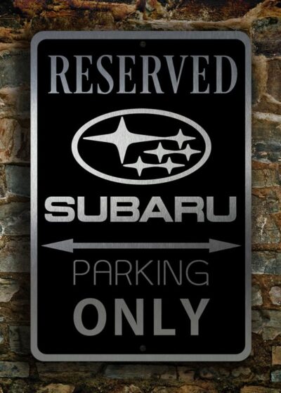 subaru-only-sign