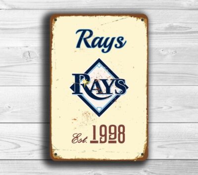 TAMPA BAY RAYS Sign