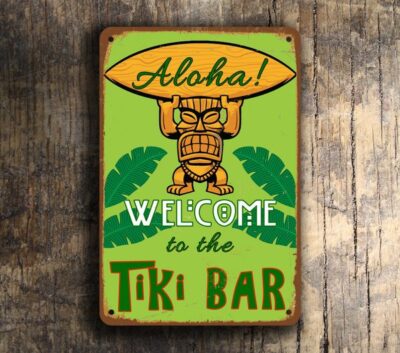 TIKI BAR SIGN