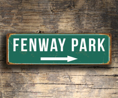 Vintage style Fenway Park Sign