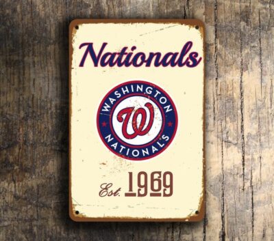 WASHINGTON NATIONALS SIGN