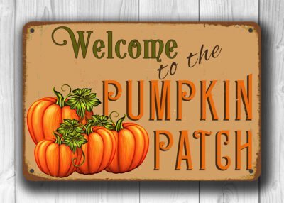 pumpkin patch sign