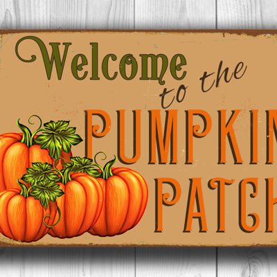 pumpkin patch sign