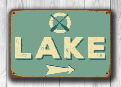 CUSTOM LAKE SIGN