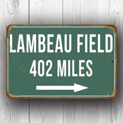 Sports Stadium Distance Signs