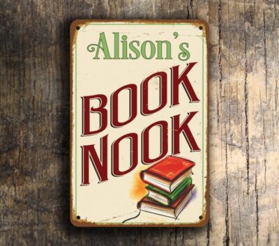 Book Nook Sign