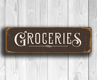 Groceries Signs