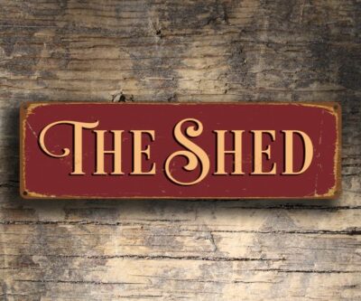 The Shed Sign