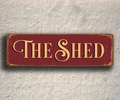 The Shed Sign