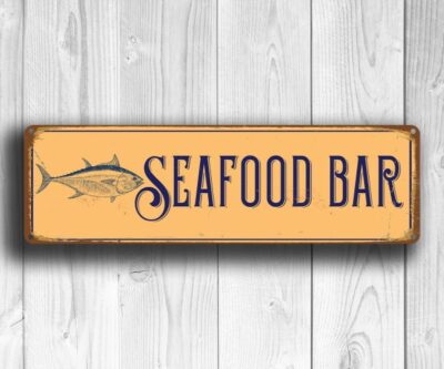 Seafood Bar Sign