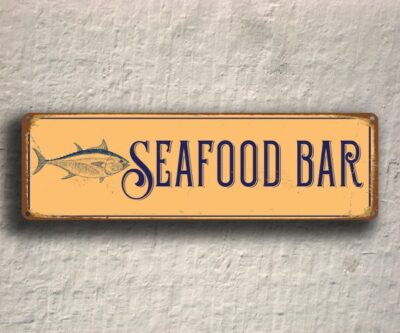 Seafood Bar Sign