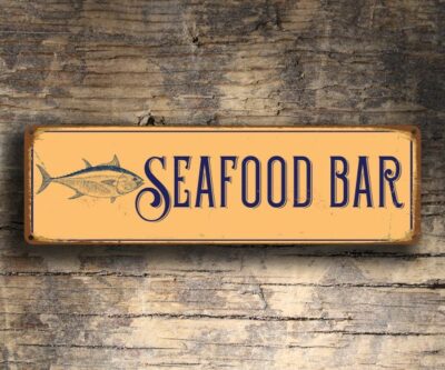 Seafood Bar Sign