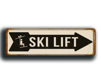 Ski Lift Signs