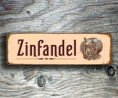 Zinfandel Vineyard Signs