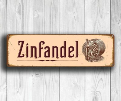 Zinfandel Winery Sign