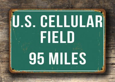 US Cellular Field, Distance Sign - Image 2