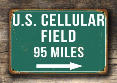 US Cellular Field, Distance Sign - Image 3