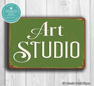 Artist Studio Sign