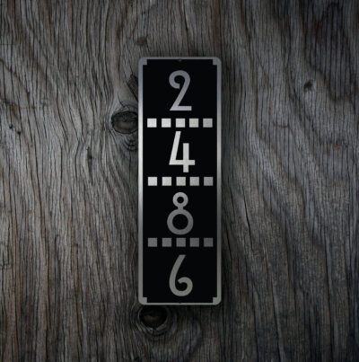 CRAFTSMAN HOUSE NUMBERS