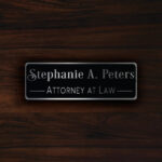 Custom DOOR NAME PLAQUE Sign