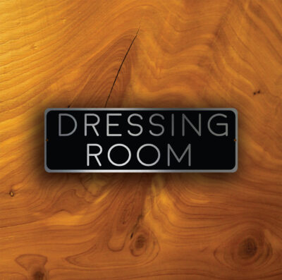 DRESSING ROOM SIGN