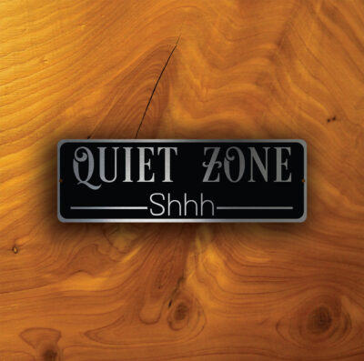 QUIET ZONE SIGN