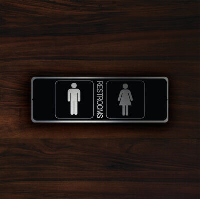 UNISEX RESTROOM SIGN