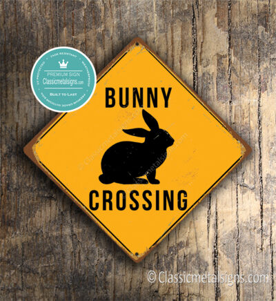 Bunny Crossing sign