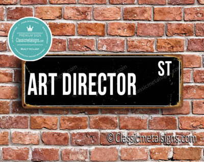 Art Director Street Sign Gift